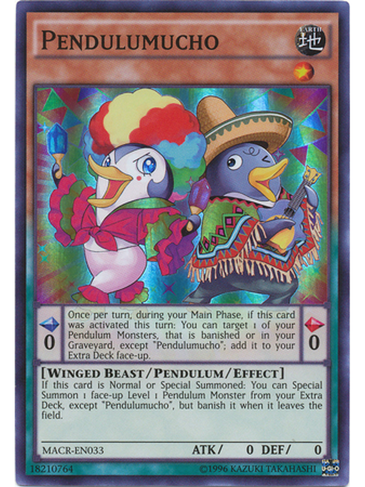 Pendulumucho - MACR-EN033 - Super Rare Unlimited 1