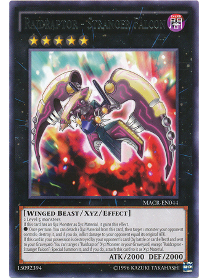 Raidraptor - Stranger Falcon - MACR-EN044 - Rare Unlimited 1