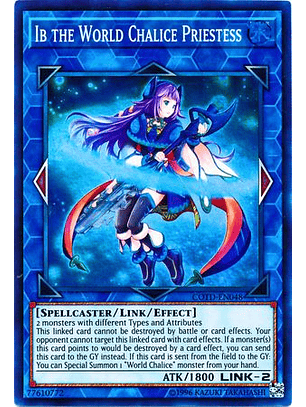 Ib the World Chalice Priestess - COTD-EN048 - Super Rare Unlimited