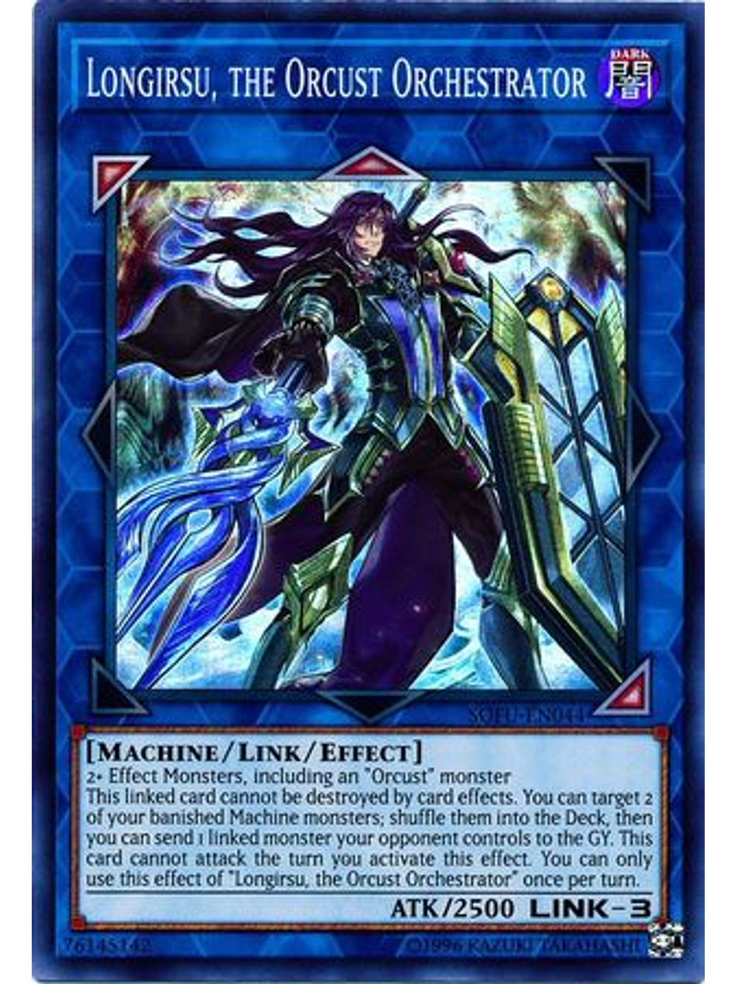 Longirsu, the Orcust Orchestrator - SOFU-EN044 - Super Rare Unlimited 1