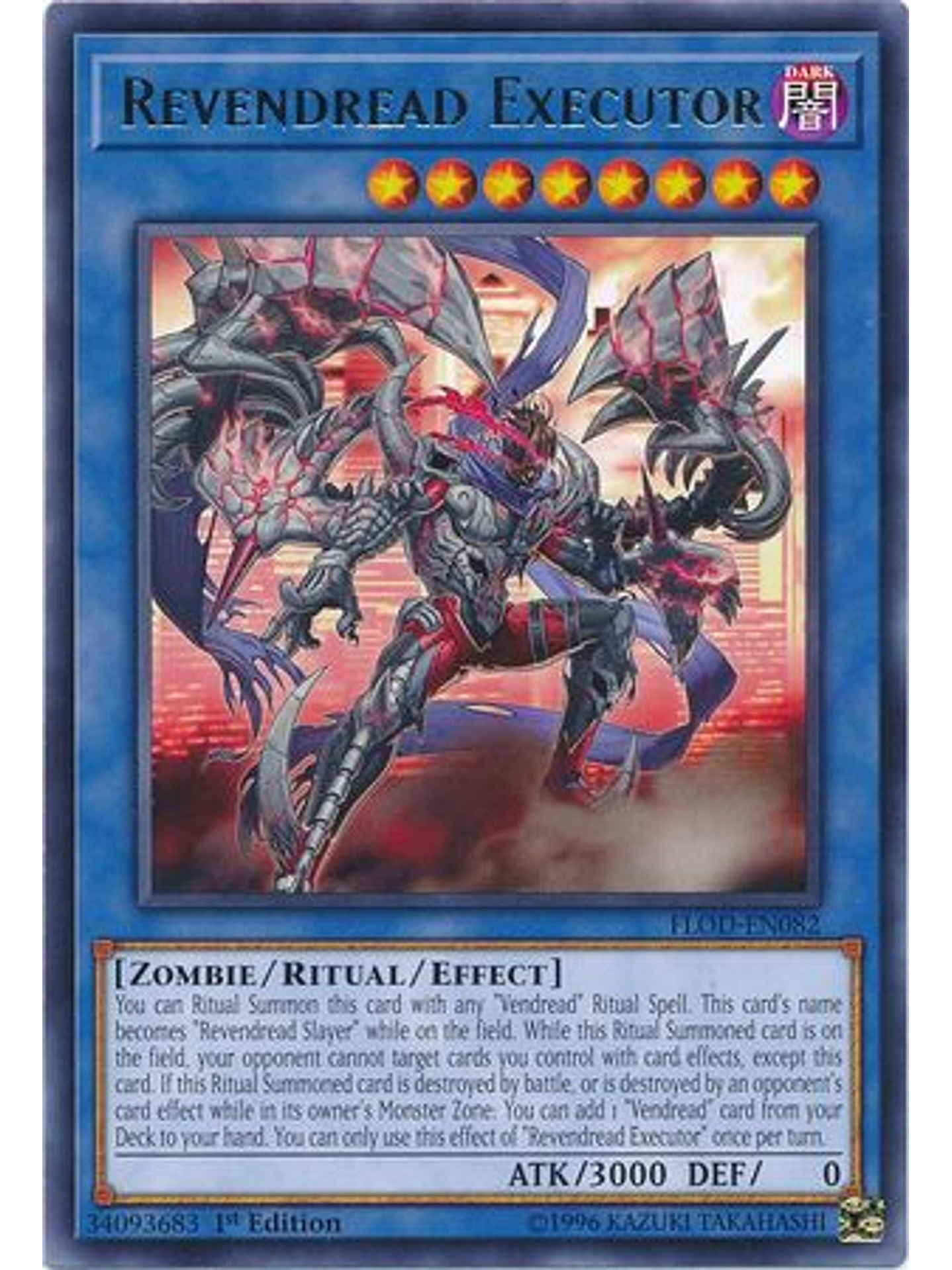 Revendread Executor - FLOD-EN082 - Rare 1st Edition 1
