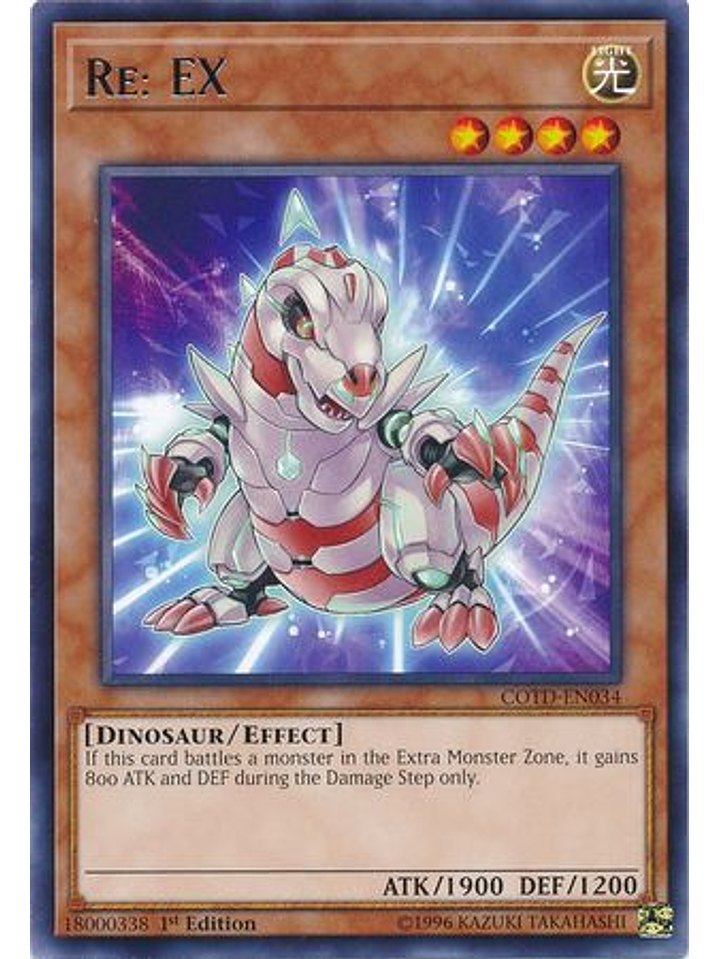 Re: EX - COTD-EN034 - Rare 1st Edition 1