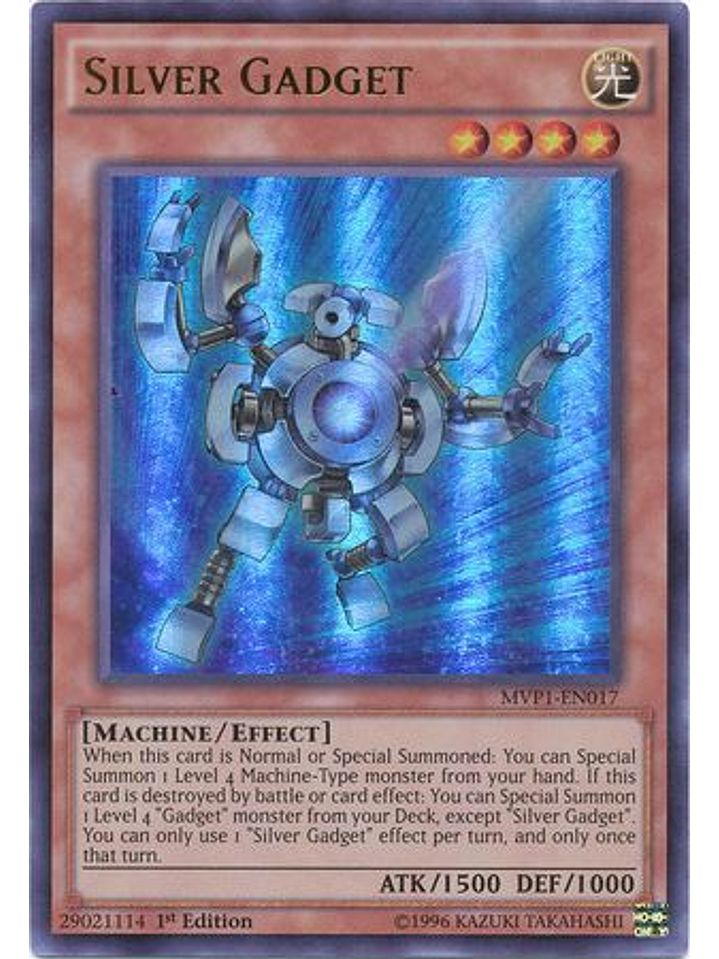 Silver Gadget - MVP1-EN017 - Ultra Rare 1st Edition 1