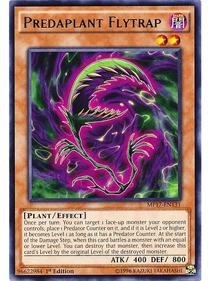 Predaplant Flytrap - MP17-EN131 - Rare 1st Edition