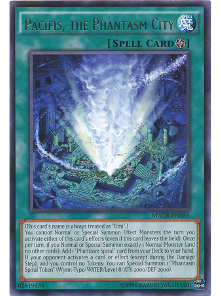 Pacifis, the Phantasm City - MACR-EN056 - Rare Unlimited 1
