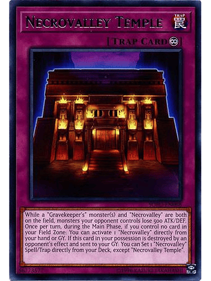 Necrovalley Temple - SOFU-EN068 - Rare Unlimited