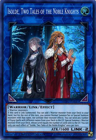 Isolde, Two Tales of the Noble Knights - SOFU-ENSE1 - Super Rare Limited Edition