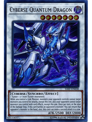 Cyberse Quantum Dragon - SAST-EN038 - Ultra Rare Unlimited
