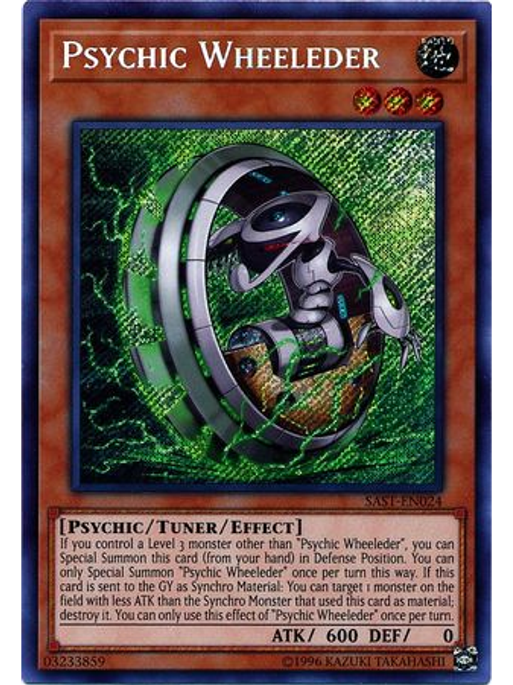 Psychic Wheeleder - SAST-EN024 - Secret Rare Unlimited 1