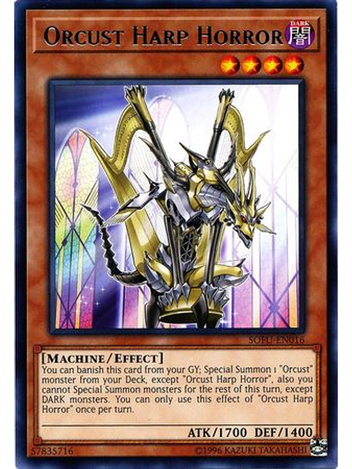 Orcust Harp Horror - SOFU-EN016 - Rare Unlimited 1
