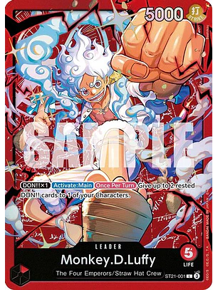 ST21-001 L Monkey.D.Luffy (ST31)