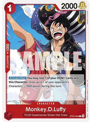 ST23-004 C Monkey.D.Luffy (ST31 NO FOIL)