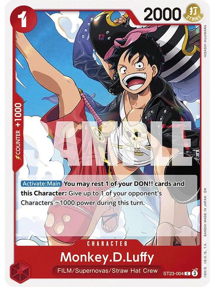 ST23-004 C Monkey.D.Luffy (ST31 NO FOIL) 1