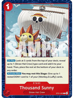 ST31-005 C Thousand Sunny