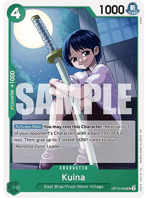 OP12-026 U Kuina (ST32 NO FOIL)