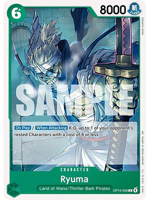 OP15-036 C Ryuma (ST32 NO FOIL)