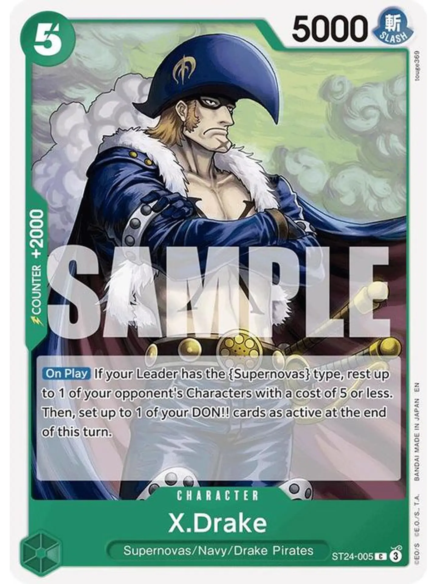 ST24-005 C X.Drake (ST32 NO FOIL) 1