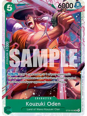 ST32-002 SR Kouzuki Oden