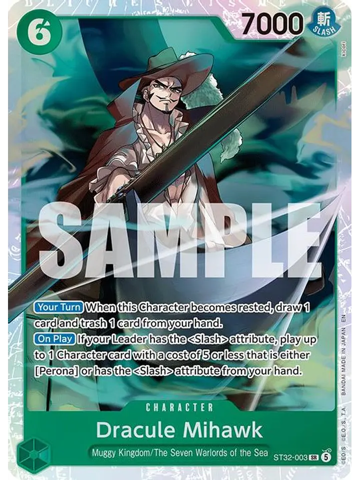 ST32-003 SR Dracule Mihawk 1