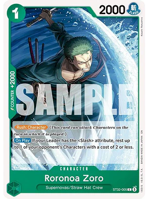 ST32-005 C Roronoa Zoro