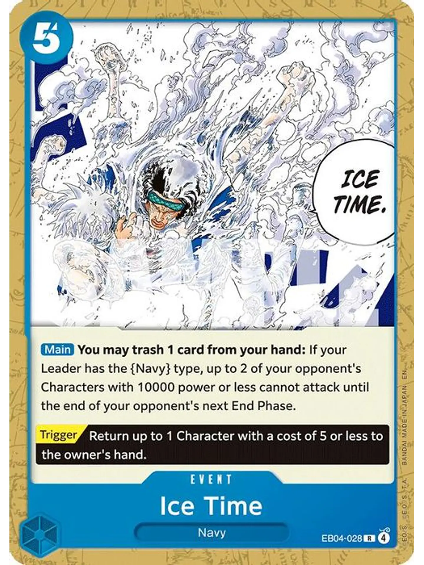 EB04-028 R Ice Time (ST33 NO FOIL) 1