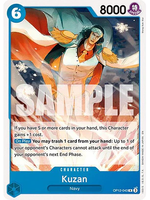 OP12-043 R Kuzan (ST33 NO FOIL)