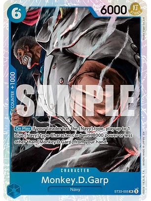 ST33-005 SR Monkey.D.Garp