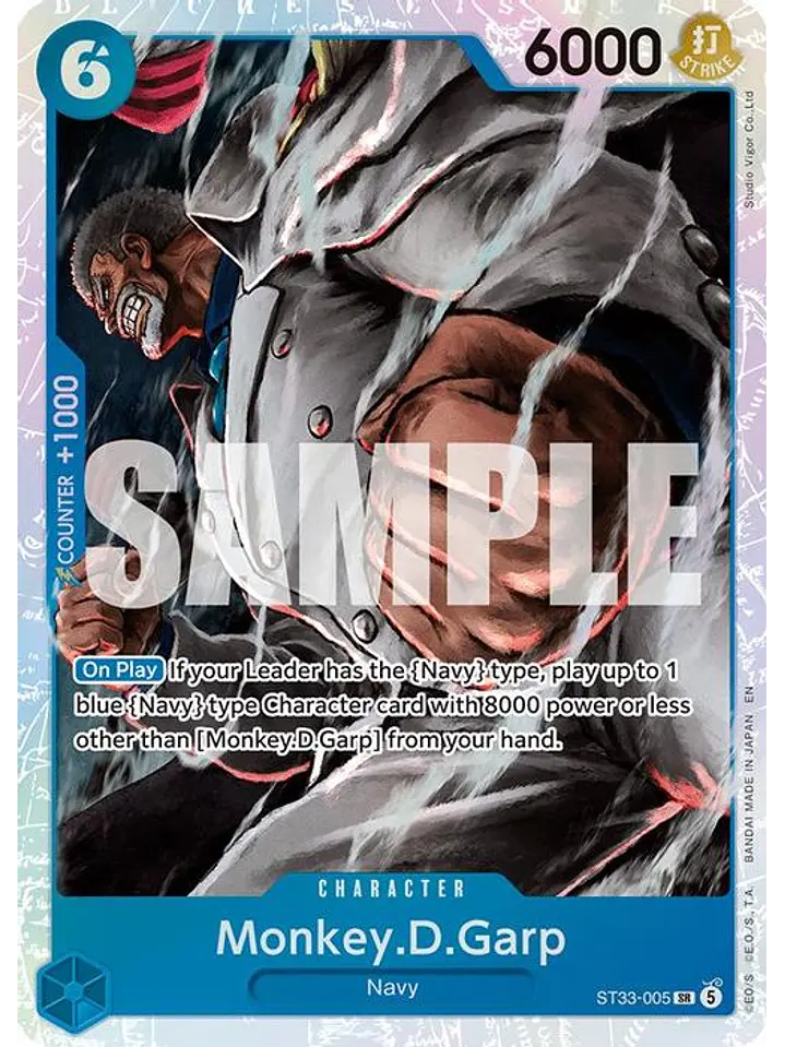 ST33-005 SR Monkey.D.Garp 1