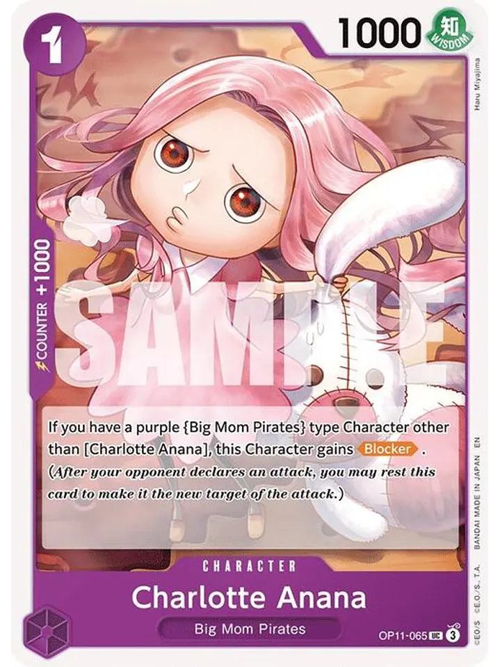 OP11-065 U Charlotte Anana (ST34 NO FOIL) 1