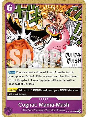 OP11-081 C Cognac Mama-Mash (ST34 NO FOIL)