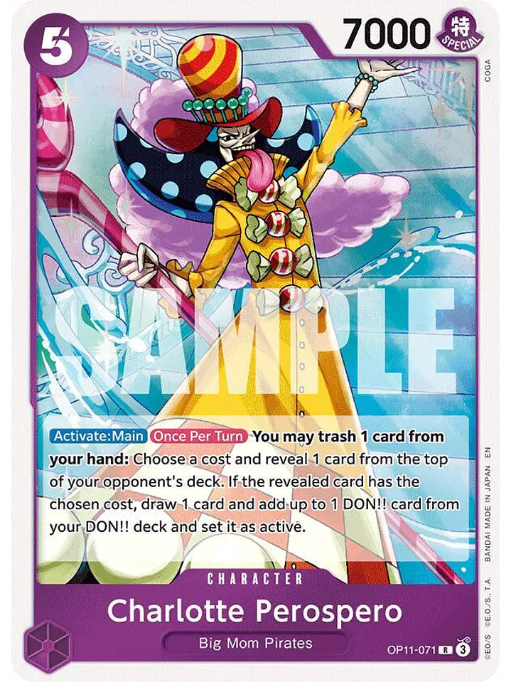 OP11-071 R Charlotte Perospero (ST34 NO FOIL) 1