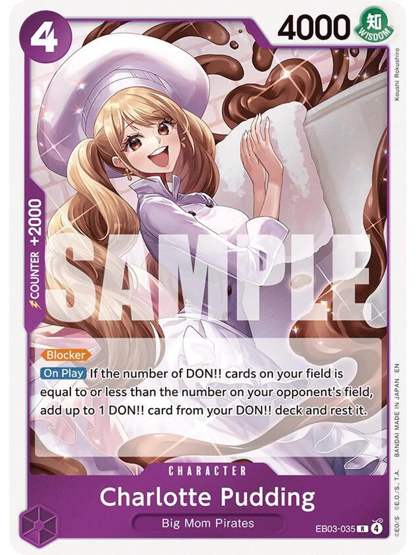 EB03-035 R Charlotte Pudding (ST34 NO FOIL) 1