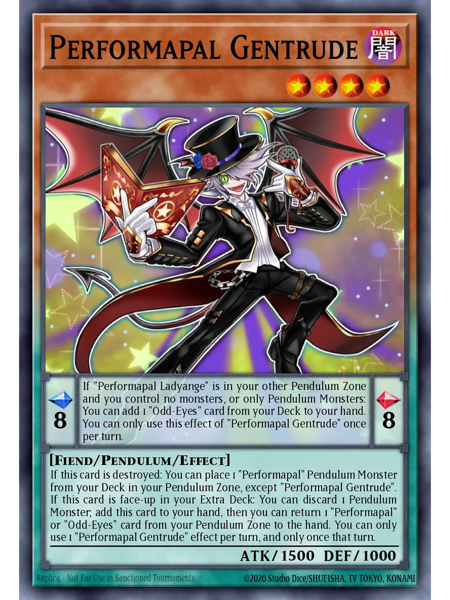 Performapal Gentrude - LAVD-ENO15 - Common 1st Edition 1