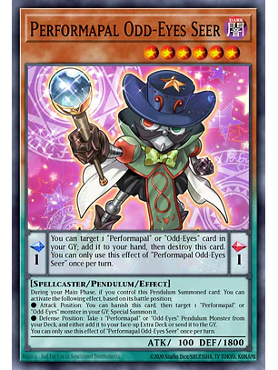 Performapal Odd-Eyes Seer - LAVD-ENO17 - Common 1st Edition