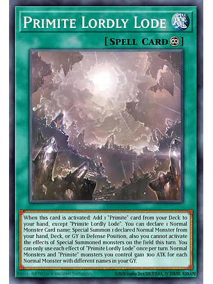 Primite Lordly Lode - LAVD-ENO21 - Common 1st Edition