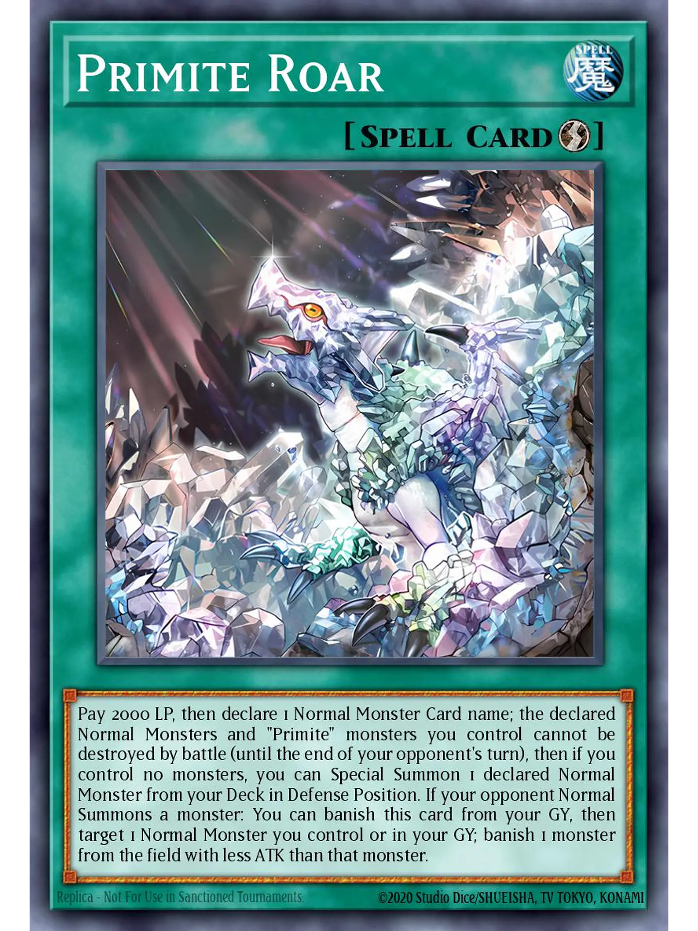 Primite Roar - LAVD-ENO22 - Common 1st Edition 1