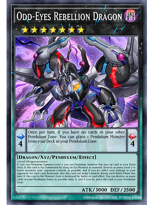 Odd-Eyes Rebellion Dragon - LAVD-ENO27 - Common 1st Edition