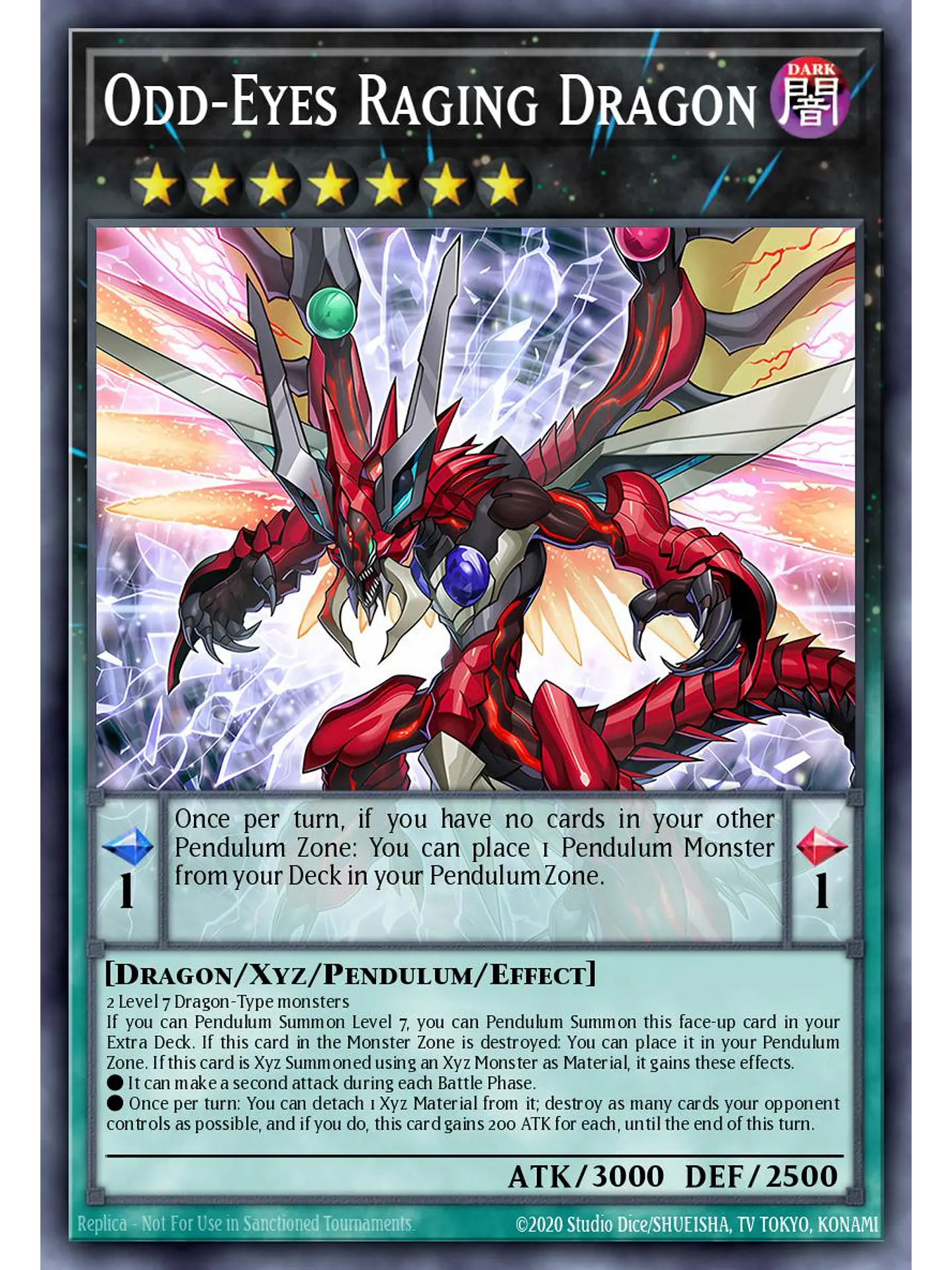 Odd-Eyes Raging Dragon - LAVD-ENO29 - Common 1st Edition 1