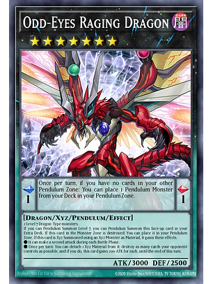 Odd-Eyes Raging Dragon - LAVD-ENO29 - Common 1st Edition