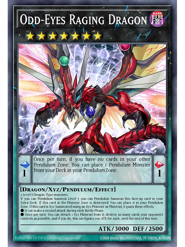 Odd-Eyes Raging Dragon - LAVD-ENO29 - Common 1st Edition 1