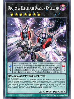Odd-Eyes Rebellion Dragon Overlord - LAVD-ENO30 - Common 1st Edition