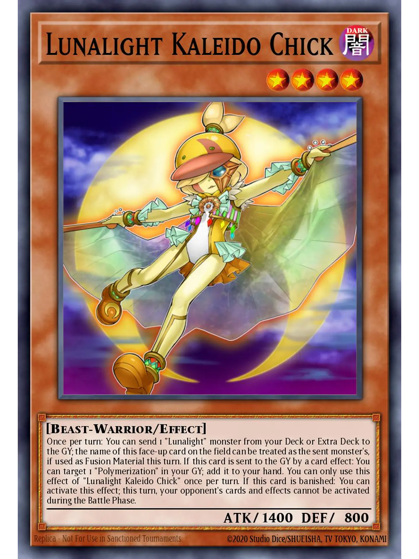 Lunalight Kaleido Chick - LAVD-ENL05 - Common 1st Edition 1