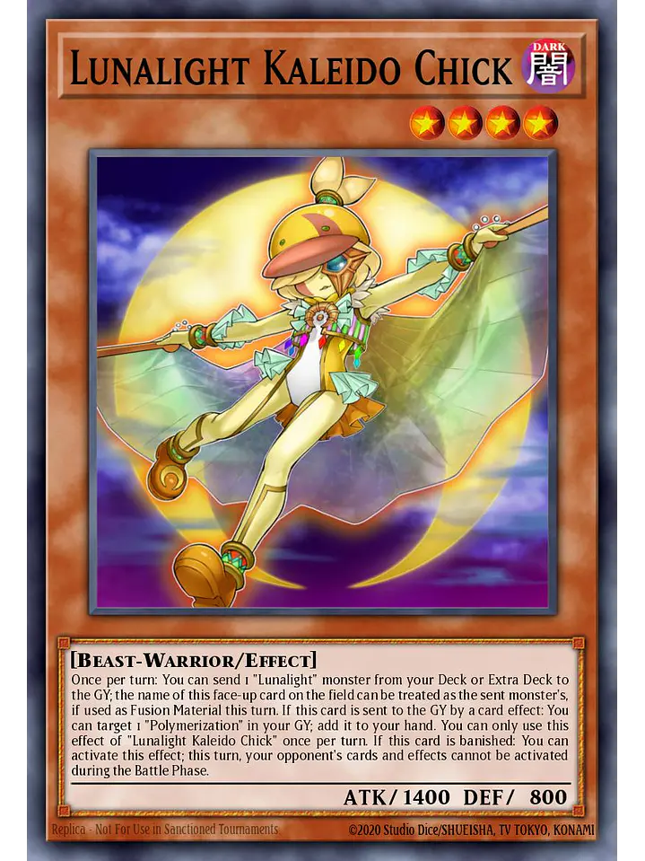 Lunalight Kaleido Chick - LAVD-ENL05 - Common 1st Edition 1