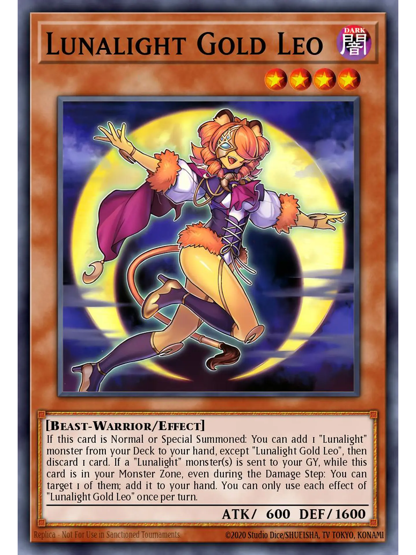 Lunalight Gold Leo - LAVD-ENL11 - Common 1st Edition 1