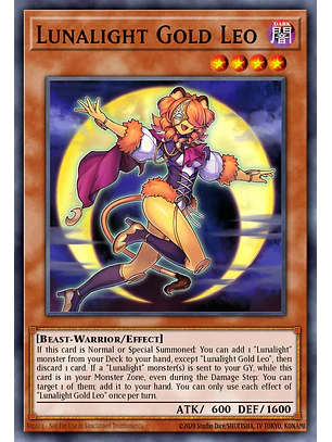 Lunalight Gold Leo - LAVD-ENL11 - Common 1st Edition