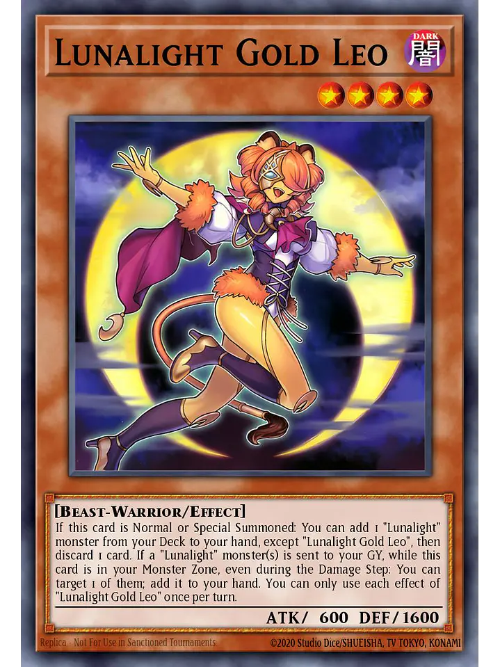 Lunalight Gold Leo - LAVD-ENL11 - Common 1st Edition 1