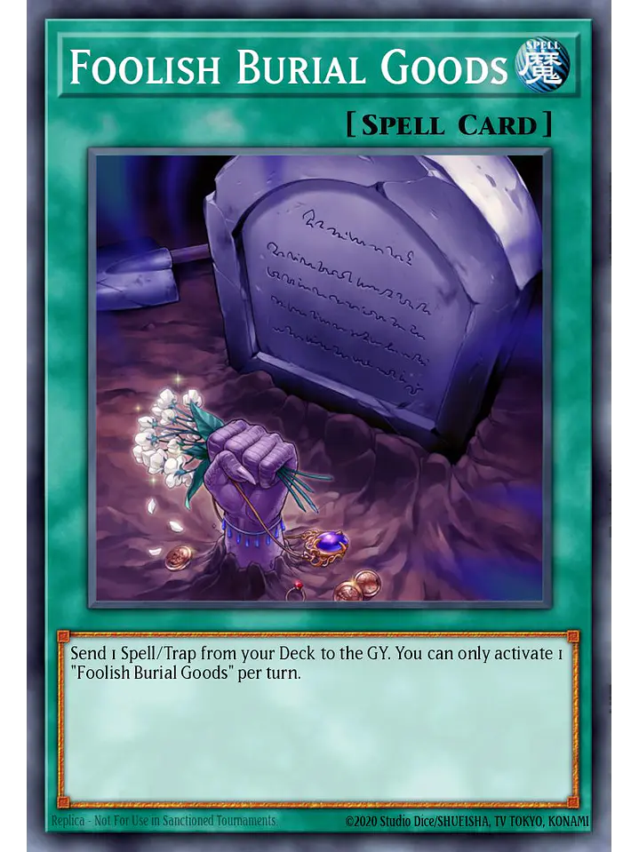 Foolish Burial Goods - LAVD-ENL18 - Common 1st Edition 1