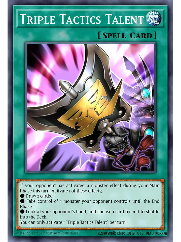 Triple Tactics Talent - LAVD-ENL22 - Common 1st Edition 1