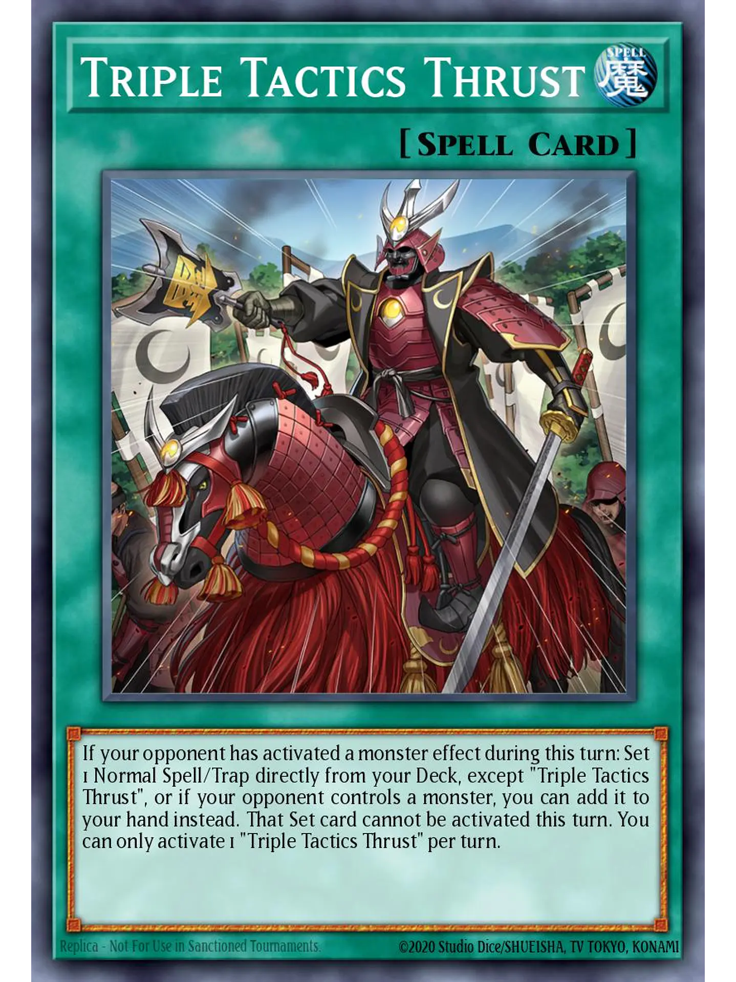 Triple Tactics Thrust - LAVD-ENL24 - Common 1st Edition 1
