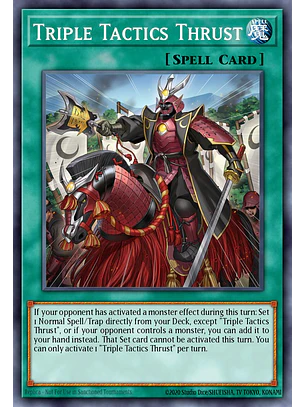 Triple Tactics Thrust - LAVD-ENL24 - Common 1st Edition